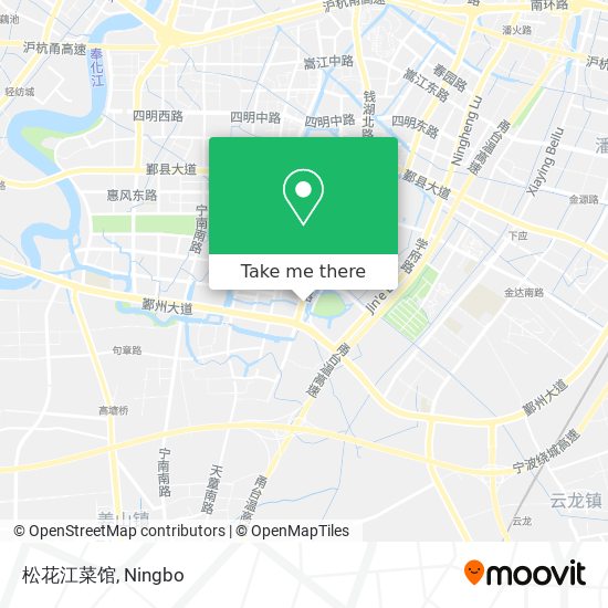 松花江菜馆 map
