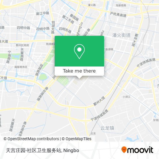 天宫庄园-社区卫生服务站 map
