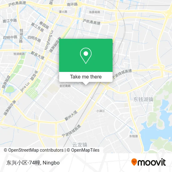 东兴小区-74幢 map