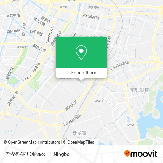 斯蒂科家居服饰公司 map