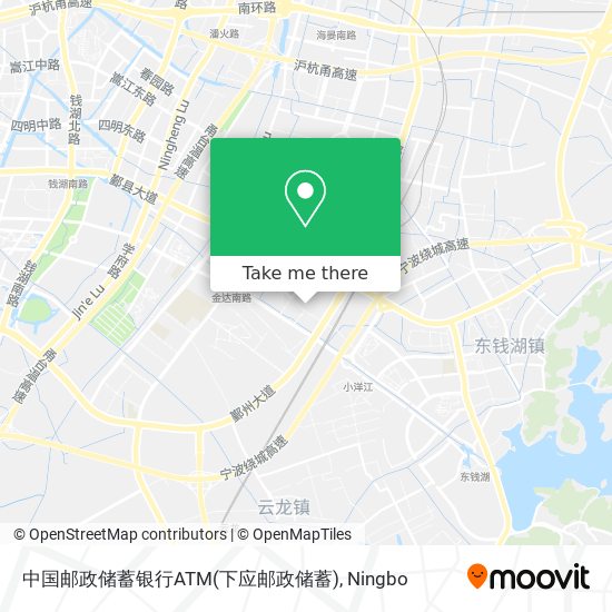 中国邮政储蓄银行ATM(下应邮政储蓄) map