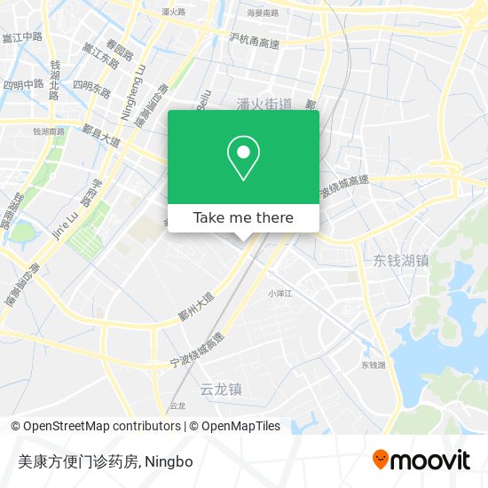 美康方便门诊药房 map