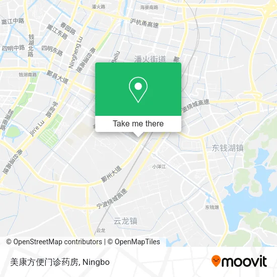 美康方便门诊药房 map