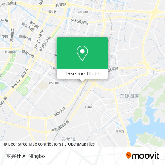 东兴社区 map