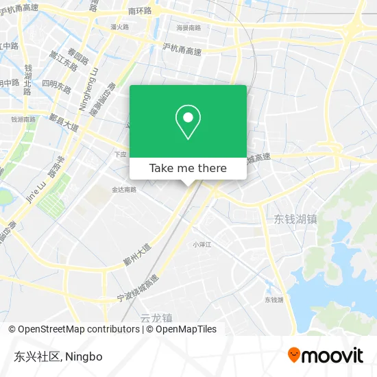 东兴社区 map