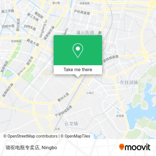 骆驼电瓶专卖店 map