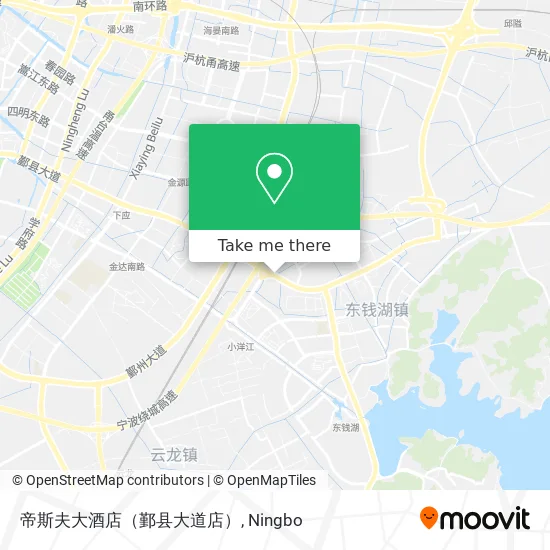 帝斯夫大酒店（鄞县大道店） map