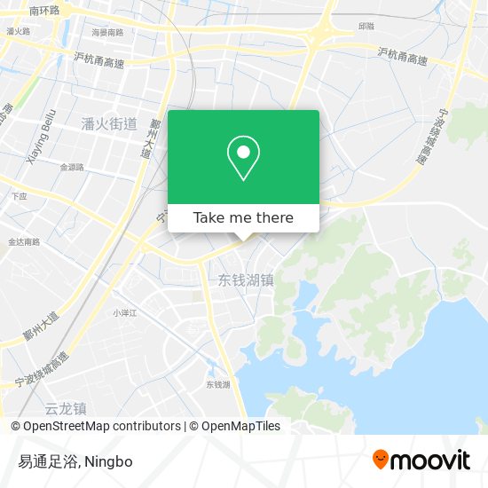 易通足浴 map
