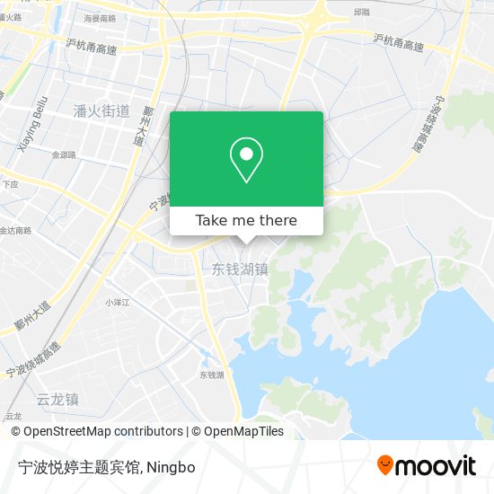宁波悦婷主题宾馆 map