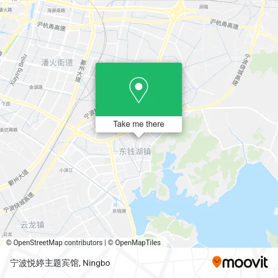 宁波悦婷主题宾馆 map