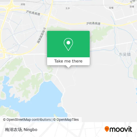 梅湖农场 map