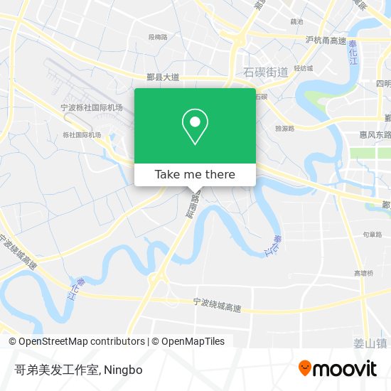 哥弟美发工作室 map