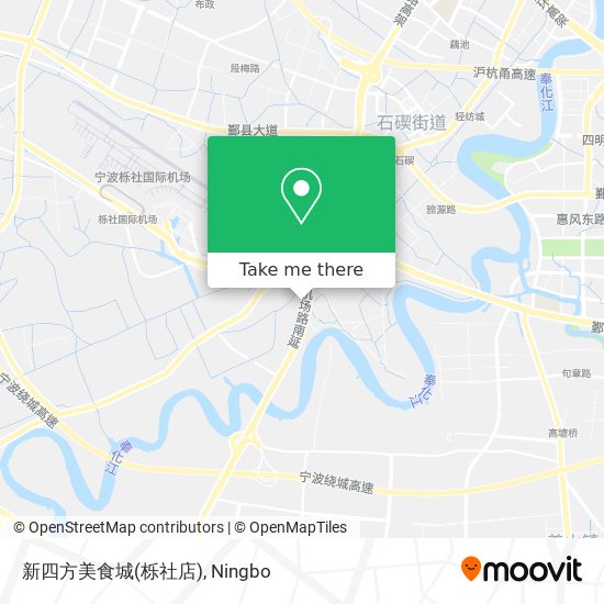 新四方美食城(栎社店) map