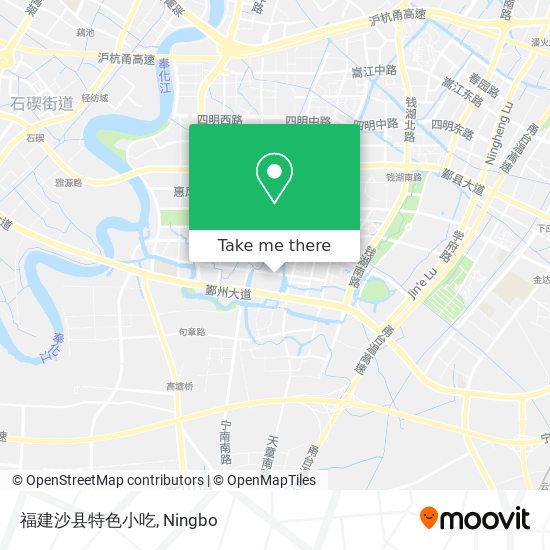 福建沙县特色小吃 map