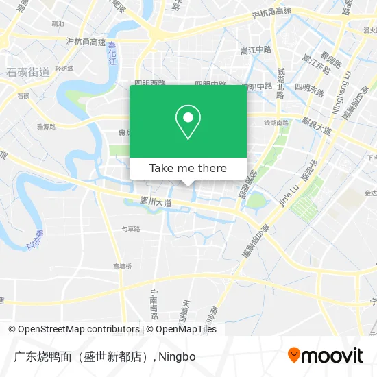 广东烧鸭面（盛世新都店） map
