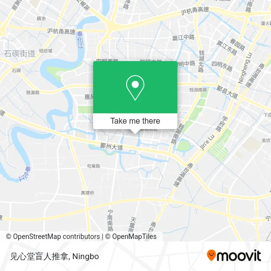 见心堂盲人推拿 map