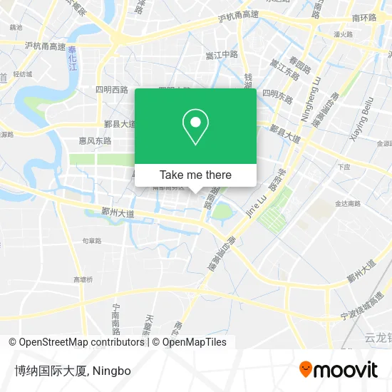 博纳国际大厦 map