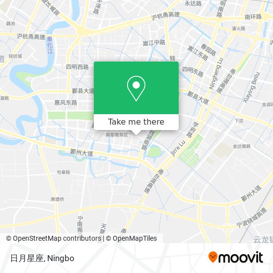 日月星座 map
