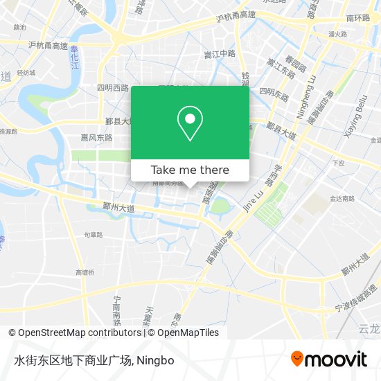 水街东区地下商业广场 map