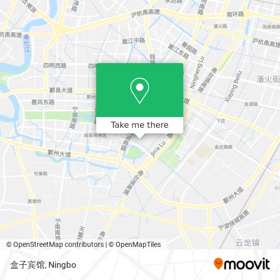 盒子宾馆 map