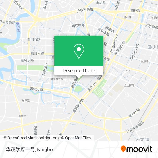 华茂学府一号 map