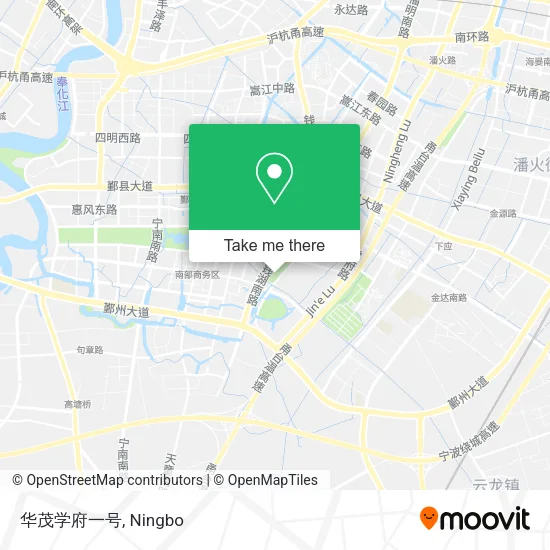 华茂学府一号 map