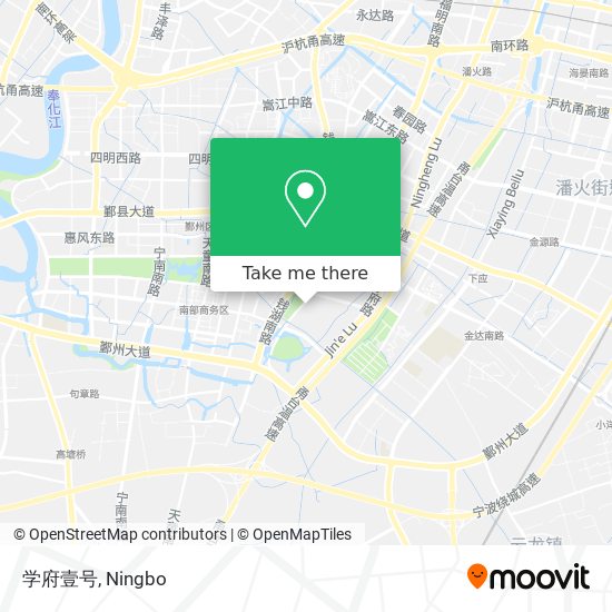 学府壹号 map