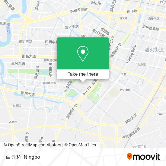 白云桥 map