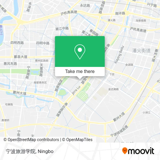 宁波旅游学院 map