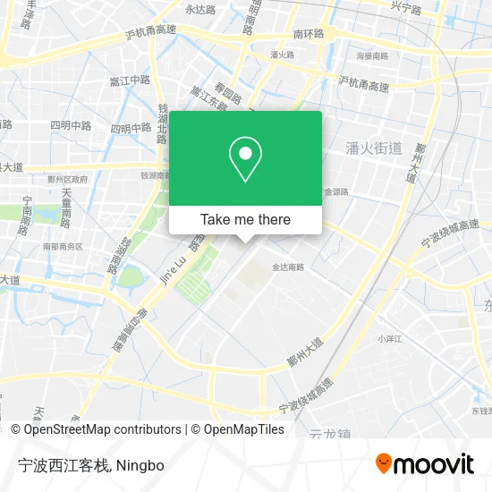 宁波西江客栈 map