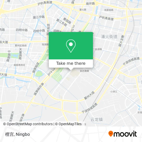 檀宫 map