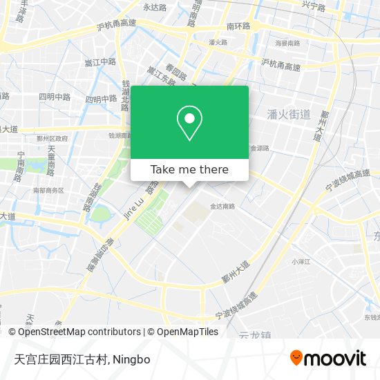 天宫庄园西江古村 map