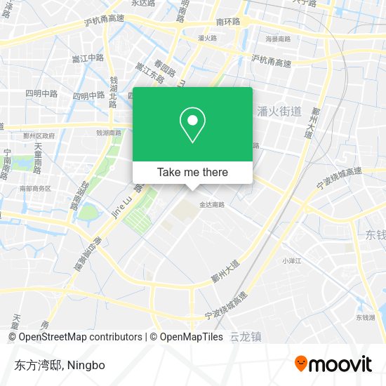 东方湾邸 map