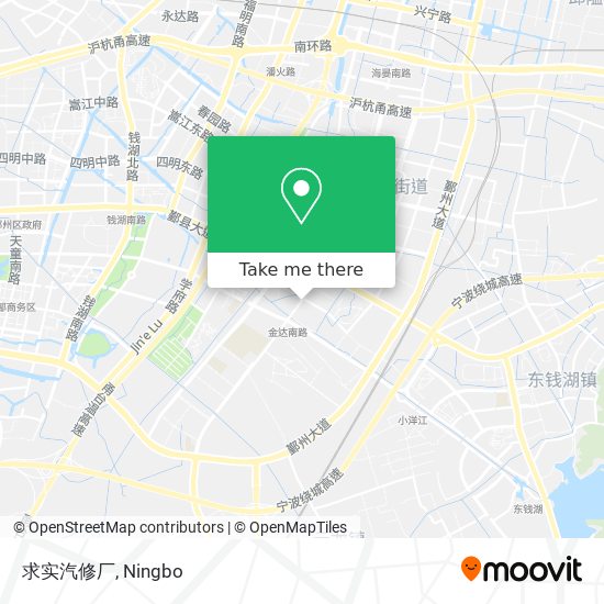 求实汽修厂 map