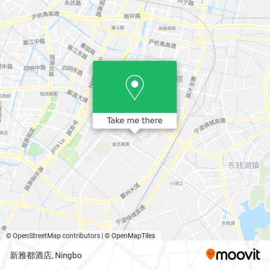 新雅都酒店 map