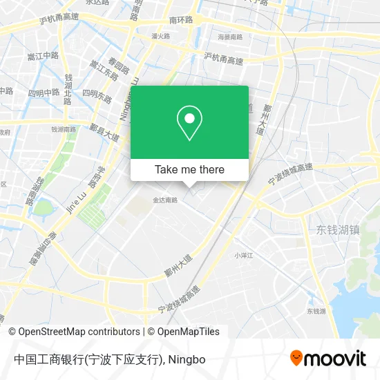 中国工商银行(宁波下应支行) map