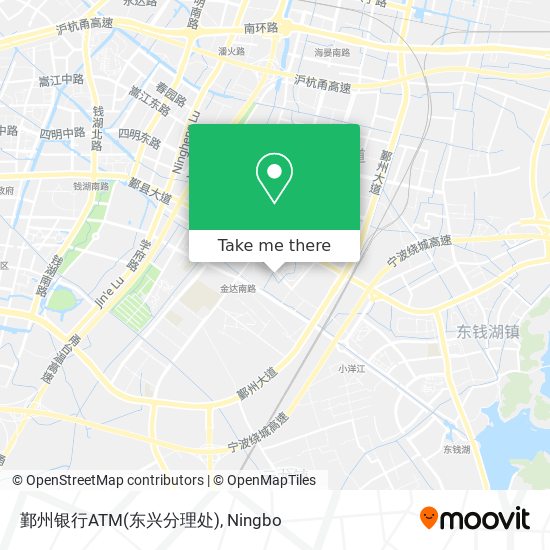 鄞州银行ATM(东兴分理处) map