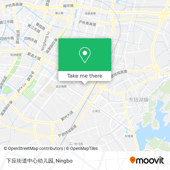 下应街道中心幼儿园 map