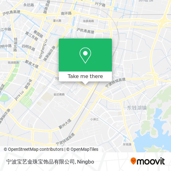宁波宝艺金珠宝饰品有限公司 map