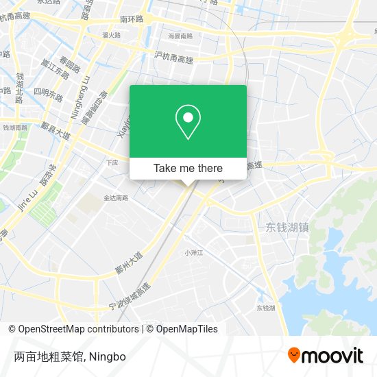 两亩地粗菜馆 map