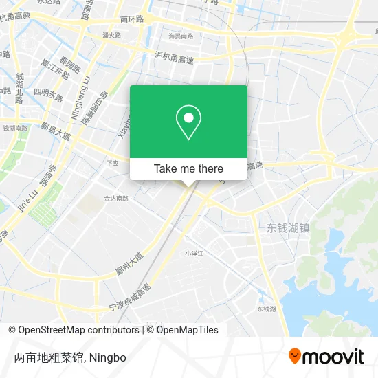两亩地粗菜馆 map