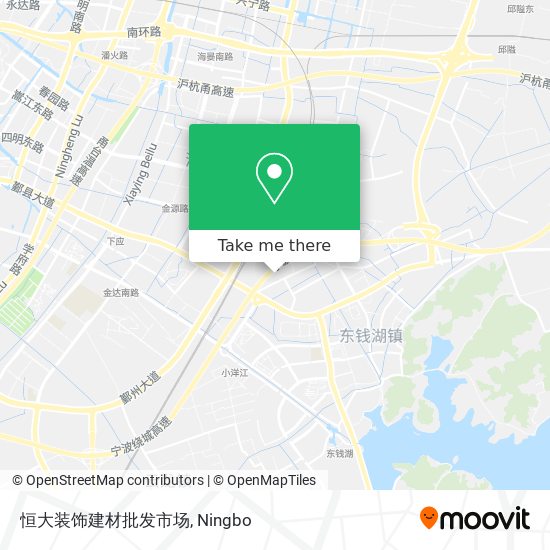 恒大装饰建材批发市场 map