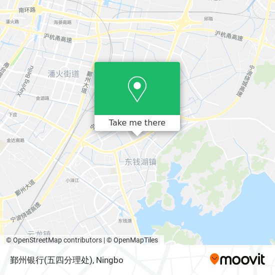 鄞州银行(五四分理处) map