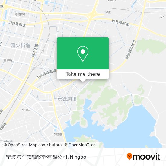 宁波汽车软轴软管有限公司 map