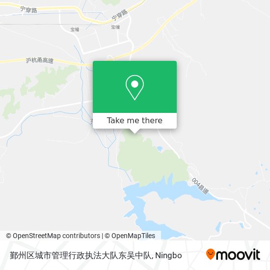 鄞州区城市管理行政执法大队东吴中队 map