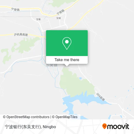 宁波银行(东吴支行) map