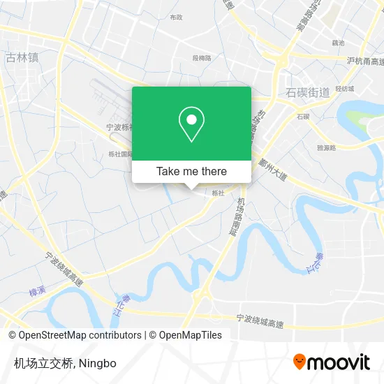 机场立交桥 map