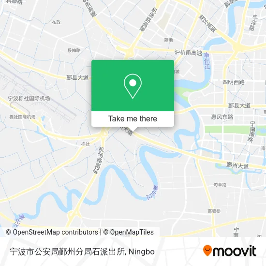 宁波市公安局鄞州分局石派出所 map
