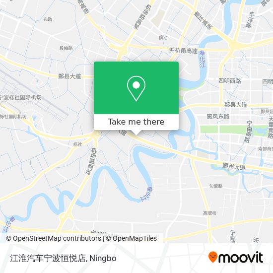 江淮汽车宁波恒悦店 map