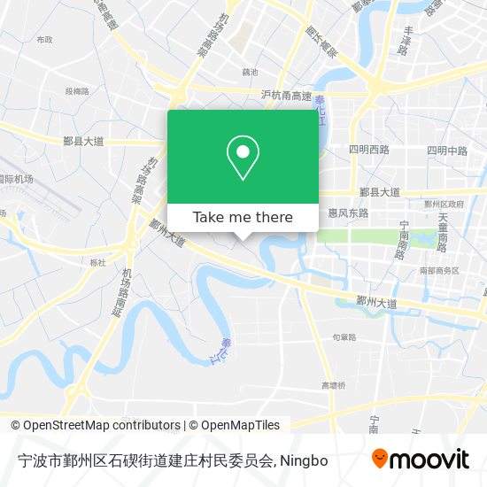 宁波市鄞州区石碶街道建庄村民委员会 map